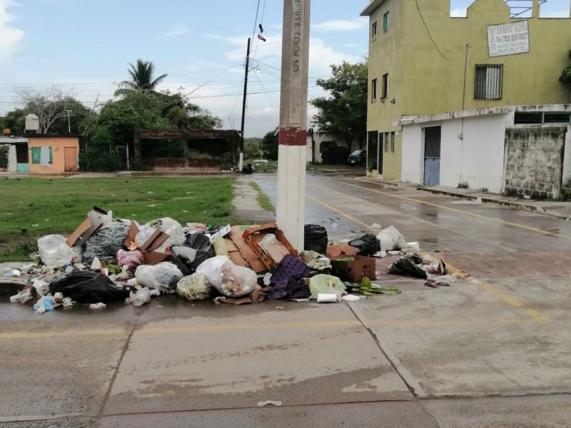 Se agrava problema de basura en Tamiahua