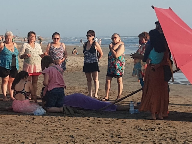 Se ahoga turista en la Playa Bonfil