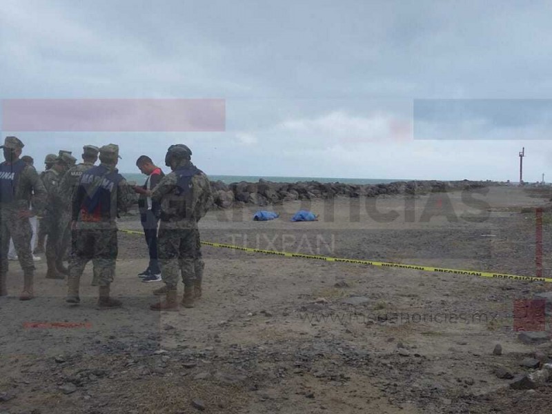 Se ahogan dos turistas en Playa Barra Norte de Tuxpan