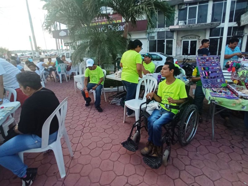 Se alistan para la verbena popular en Tuxpan