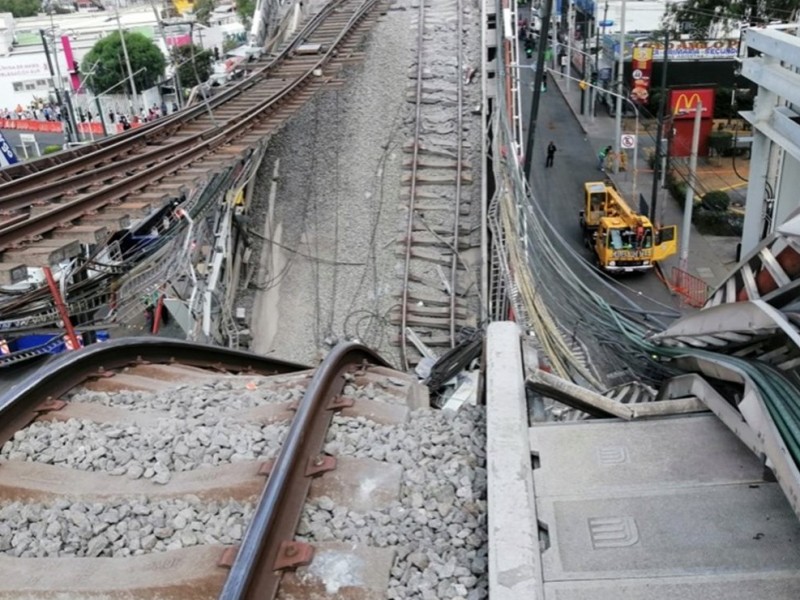 Se analizan alternativas para tramo colapsado de la Linea 12