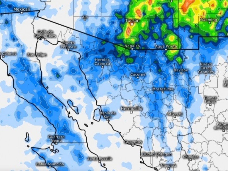 Se aproxima otro frente frío a Sonora