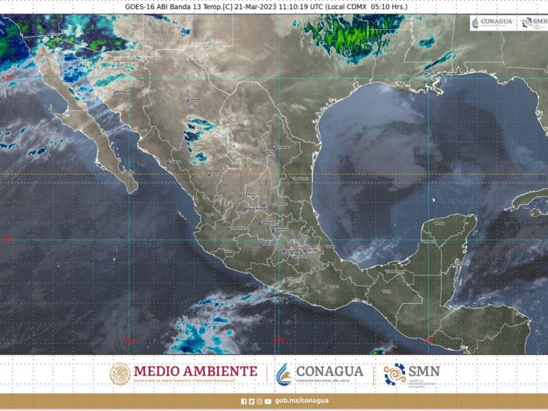 Se aproxima un nuevo frente frío por el noroeste