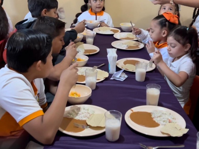 Se benefician 180 mil alumnos con desayunos escolares en Sonora