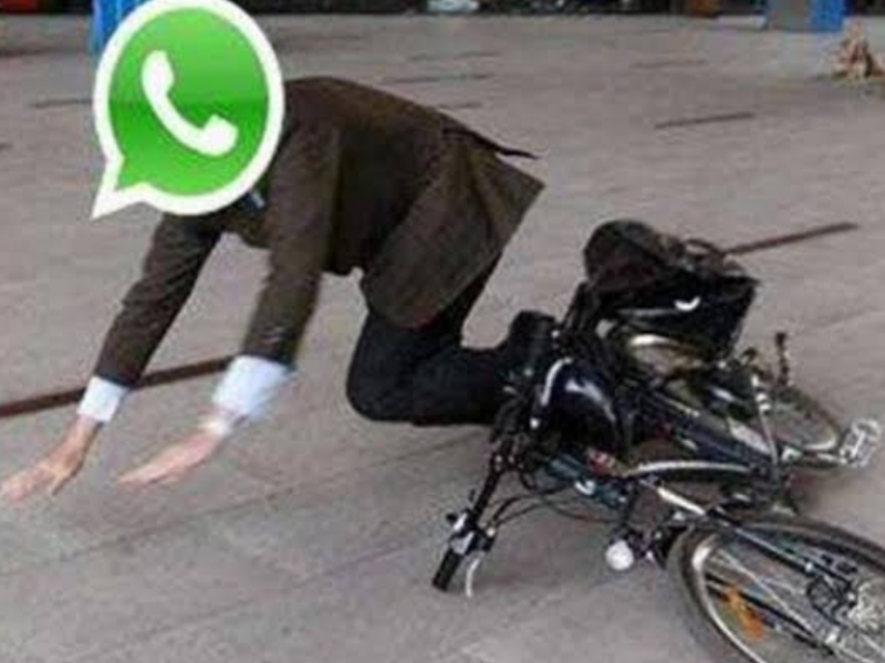 Se cae WhatsApp y usuarios se vuelven locos