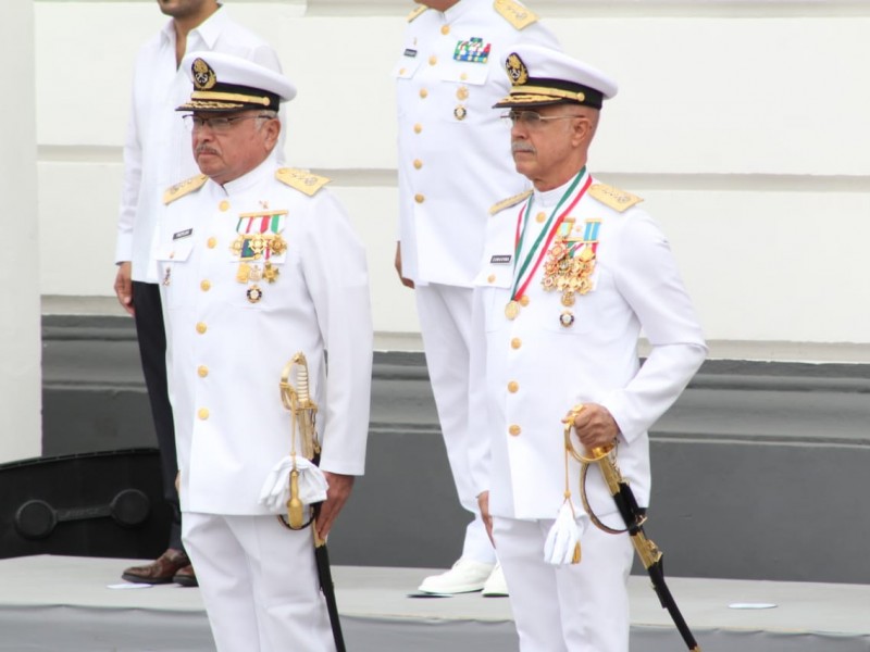 Se concreta cambio de mando Naval en Veracruz
