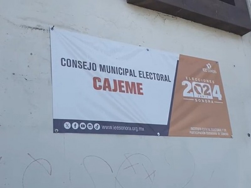Se conforma el Consejo Municipal Electoral en Cajeme