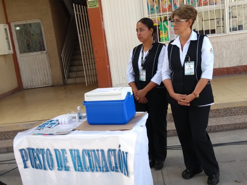 Se cumple meta de vacunación influenza