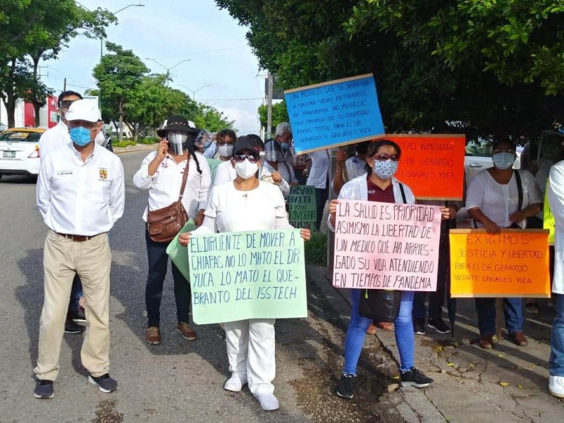 Se cumple una semana de la detención de médico Chiapaneco