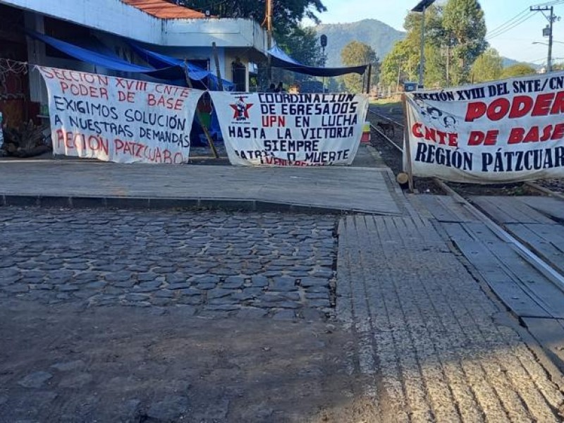 Se cumplen 100 días de bloqueos en vías férreas michoacanas