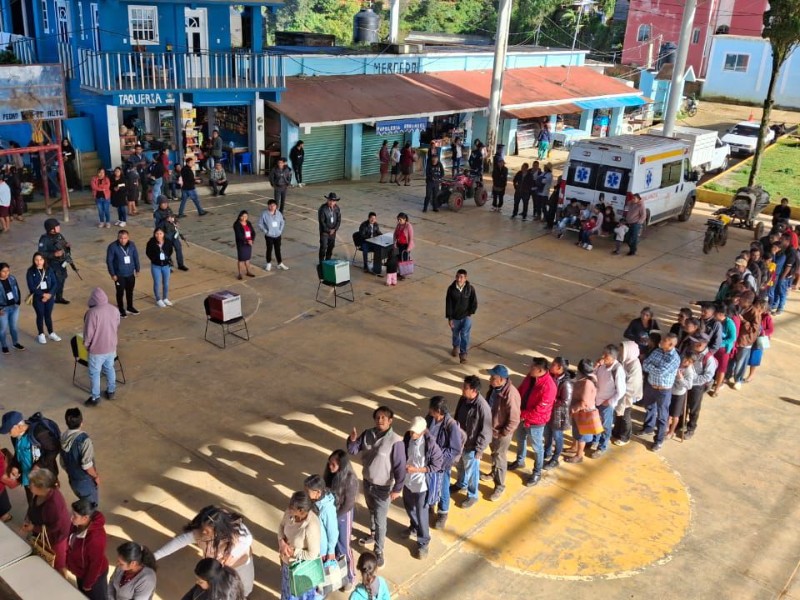 Se desarrollan con paz y civilidad 14 elecciones en Oaxaca