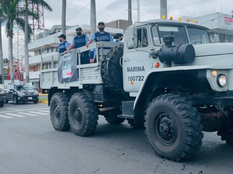 Se desarrolló en Tuxpan simulacro de huracán