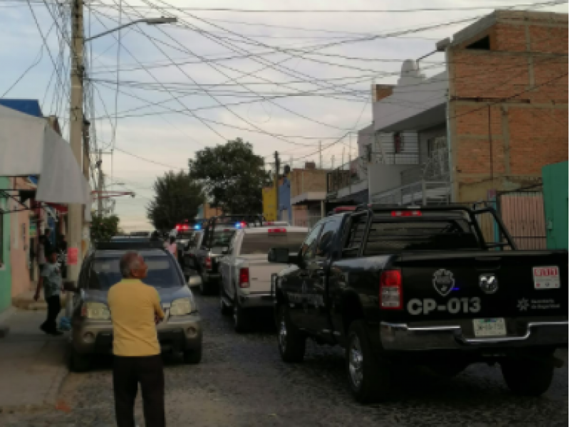 Se desata balacera en Las Huertas