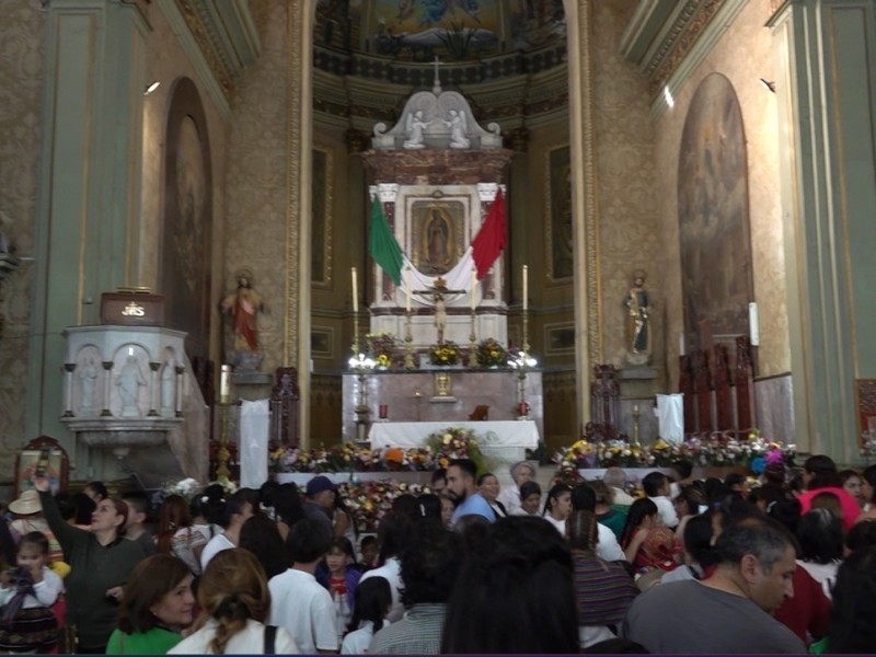 Se desborda la fe por la virgen de Guadalupe