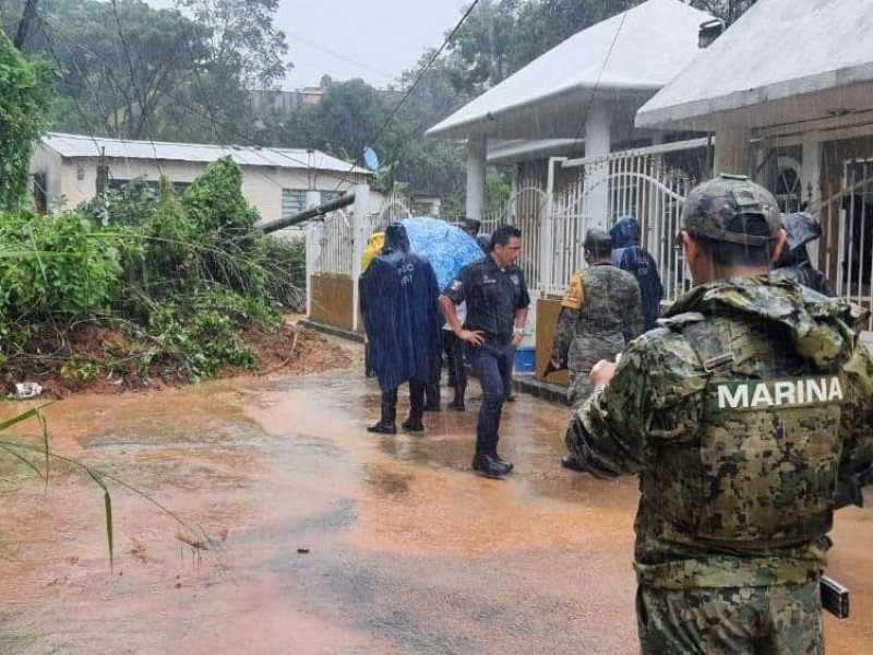 Se desborda río Agua Dulcita afectando a varias colonias