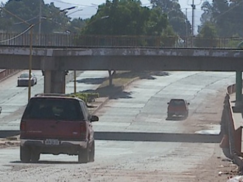 Se desfogó rápido el paso de denivel ante las lluvias