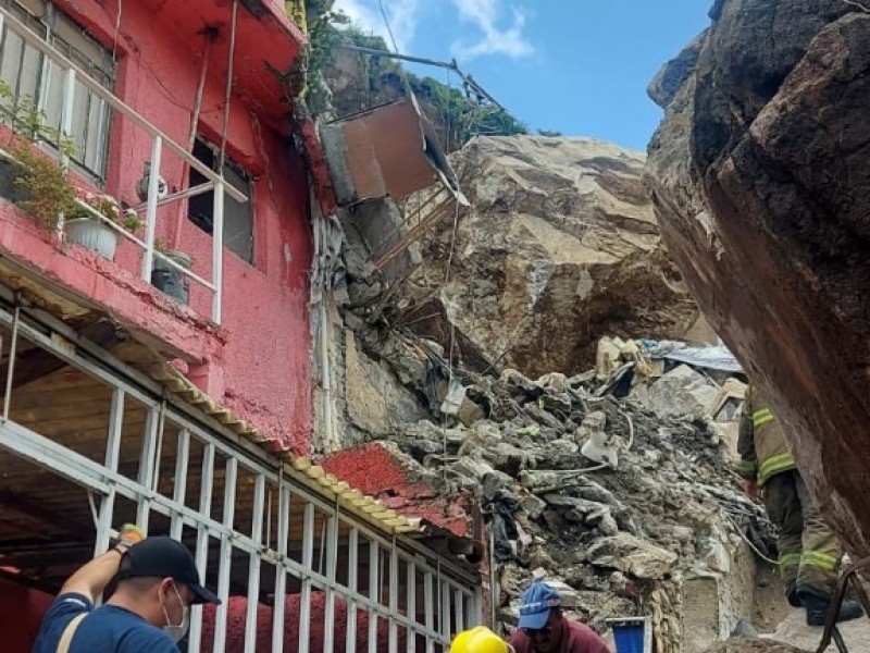 Tragedia en el Cerro del Chiquihuite: derrumbe sepulta varias casas