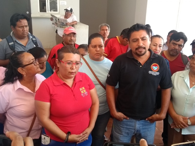 Se deslindan sindicalizados de enfrentamiento en Tehuantepec