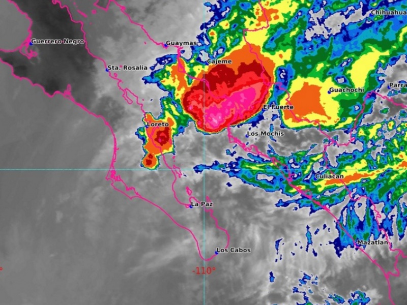 Se despeja potencial de lluvia en Sinaloa
