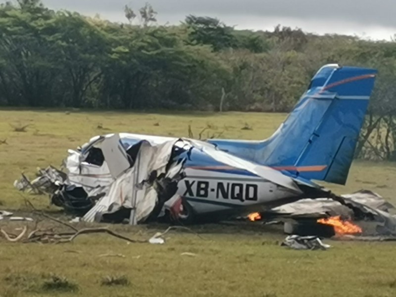 Se desploma avioneta fumigadora en Chiapas