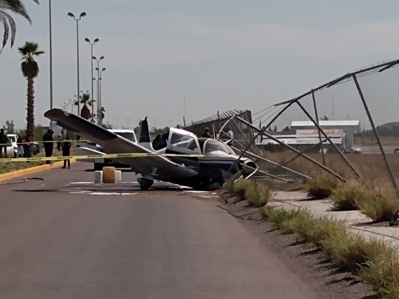 Se desploma avioneta en Lerdo