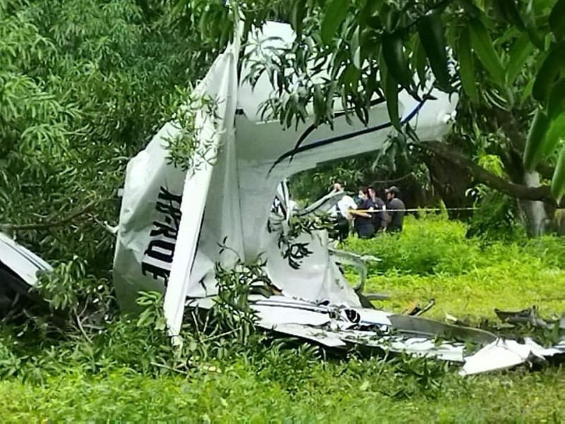 Se desploma avioneta en Tapachula y muere el piloto