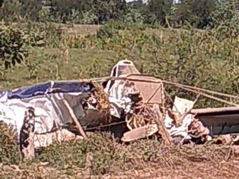 Se desploma avioneta en Tuxpan