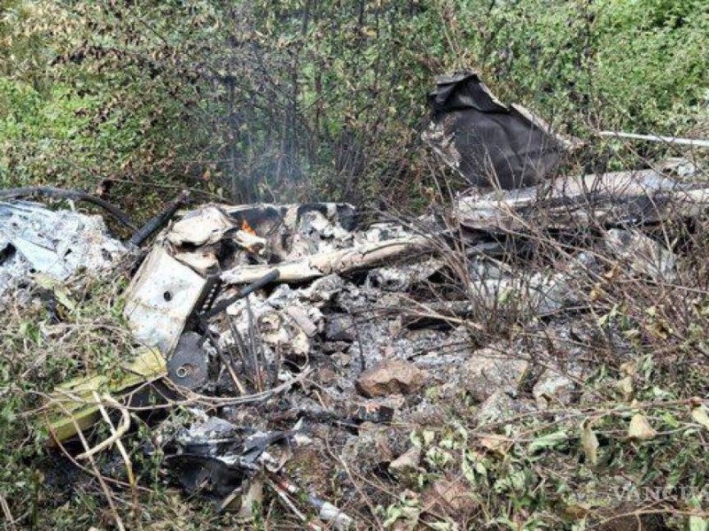 Se desploma helicóptero de la SEDENA: Mueren tres militares