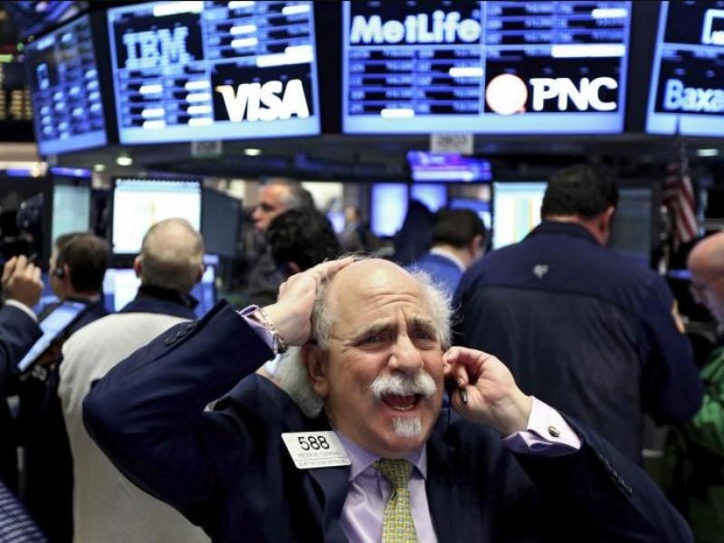 Se desploma Wall Street y BMV