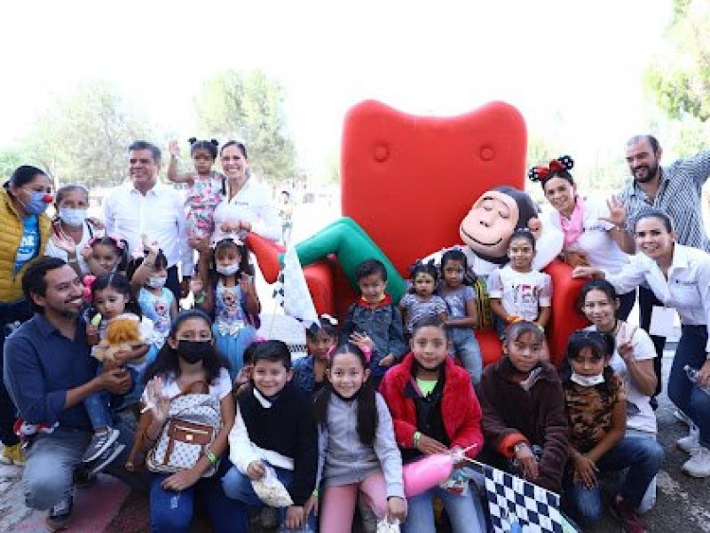 Se dieron cita los pequeños en Velaría de la Feria