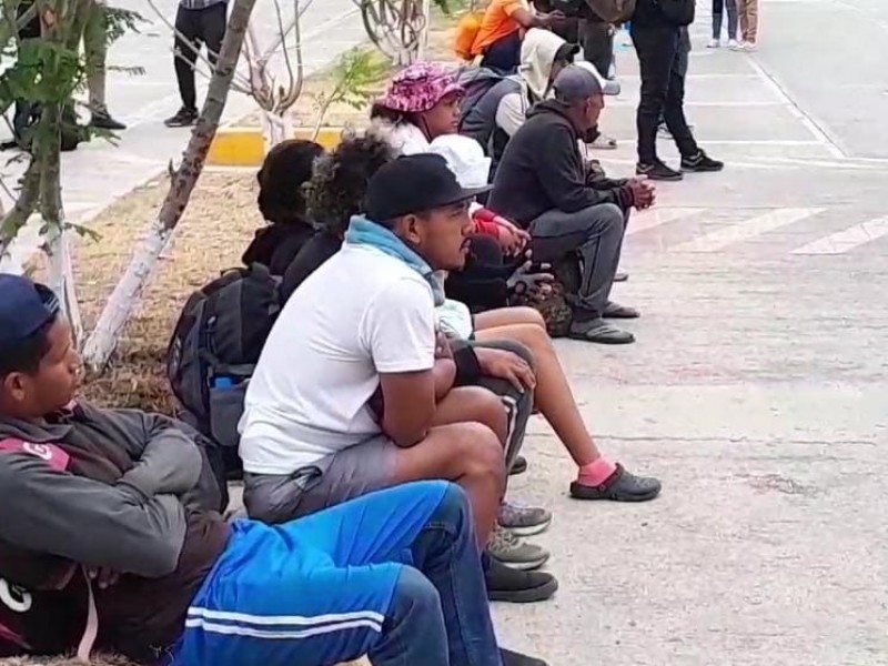 Se divide caravana migrante que salió de Tuxtla Gutiérrez