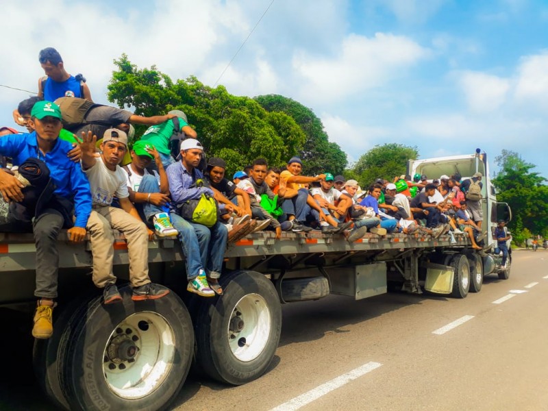 Se dividen migrantes entre Veracruz y Puebla