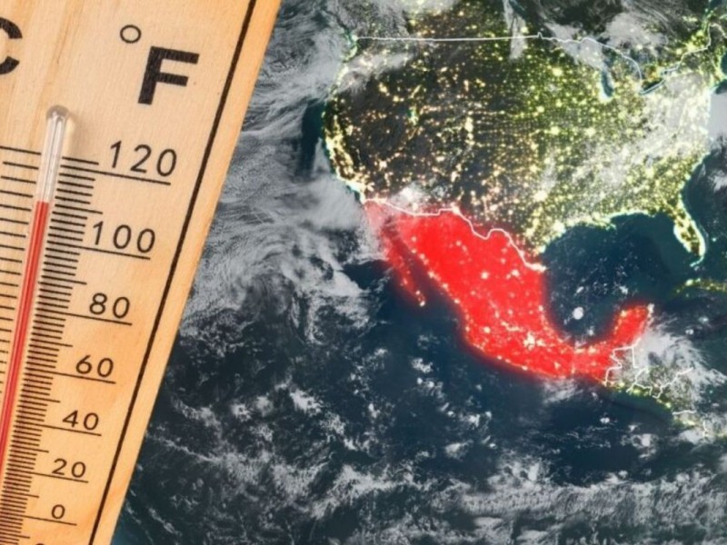 Se elevarán temperaturas por 5 olas de calor en México