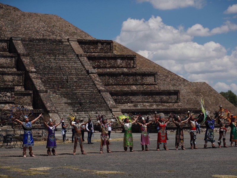 Se enciende el fuego de los Juegos Panamericanos en Teotihuac