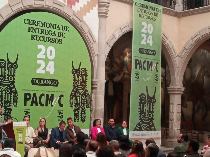 Se entrega recurso a proyectos ganadores del PACMYC