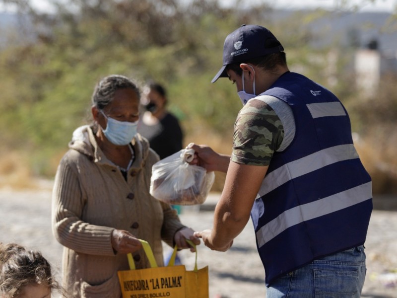 Se entregaron 30 mil cenas navideñas en la capital queretana