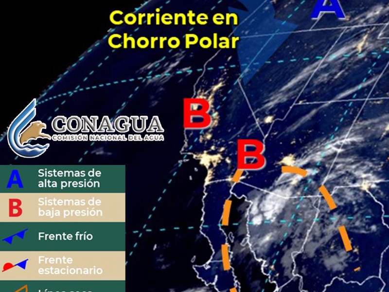 Se espera cielo medio nublado y lluvias dispersas en Sonora