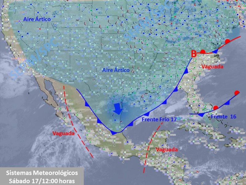 Se esperan lluvias de fuertes a intensas en 11 estados