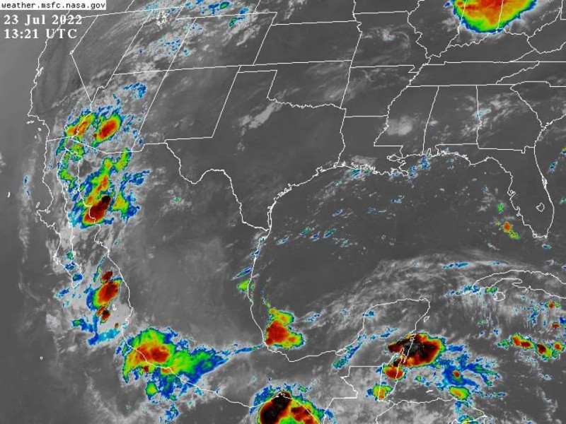 Se espera potencial de lluvias en Veracruz