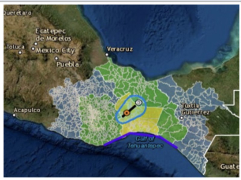 Se esperan fuertes lluvias para el sur de Veracruz