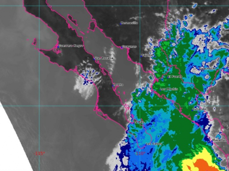 Se esperan intervalos de chubascos por potencial ciclónico