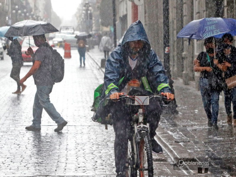 Se esperan lluvias en Puebla tras Huracán Agatha