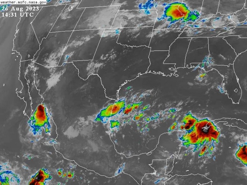 Se esperan lluvias para Veracruz en las próximas horas