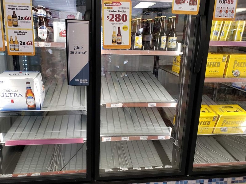 Se está quedando sin cerveza el estado de Sonora