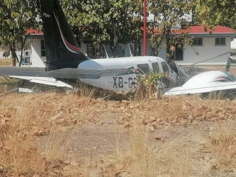 Avioneta donde viajaba Geraldine Ponce aterrizó de emergencia