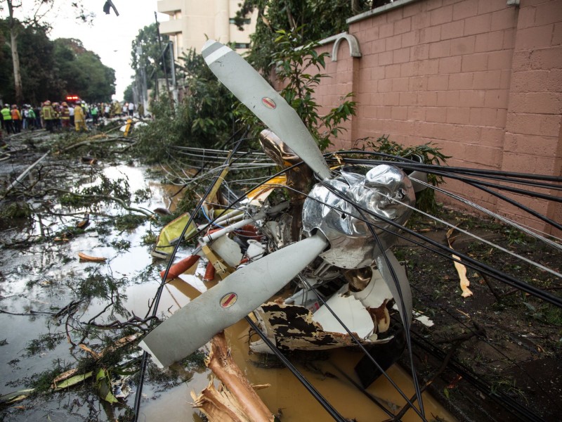 Se estrella avioneta humanitaria con alimentos para damnificados en Guatemala