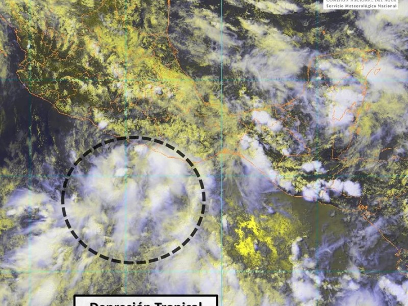 Depresión Tropical 4-E en el Pacífico