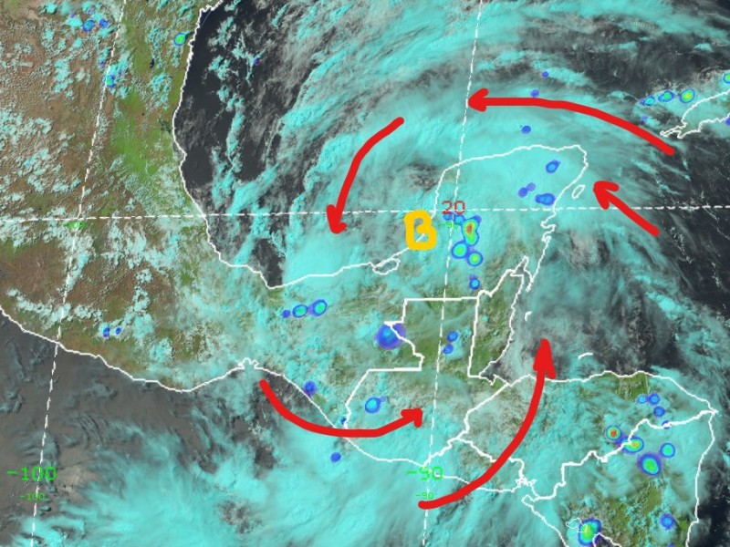 Se forma la Depresión Tropical TRES