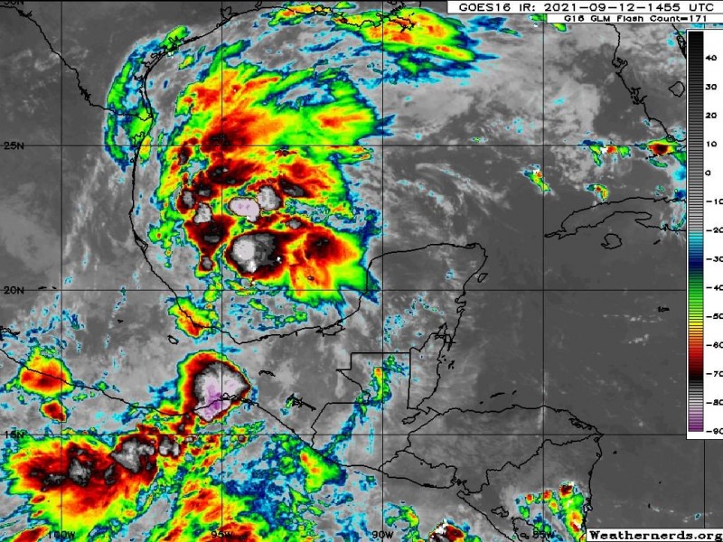 Se forma la tormenta tropical Nicholas