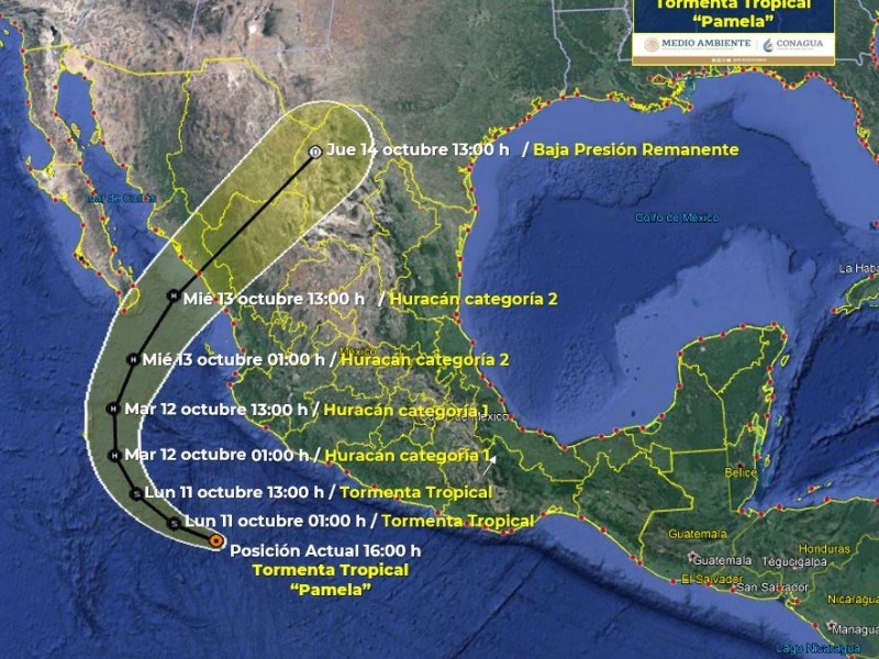 Se forma la tormenta tropical 